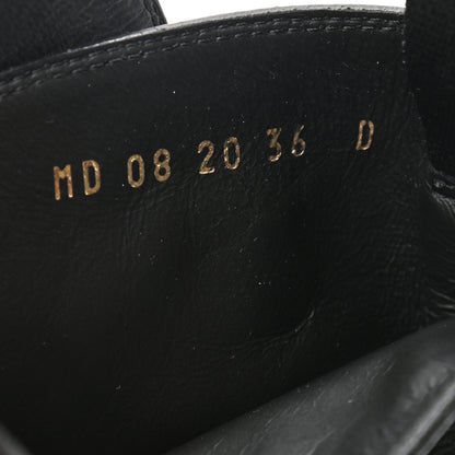 Christian Dior Calfskin Empreinte Ankle Boot 36 Black 7 of 7