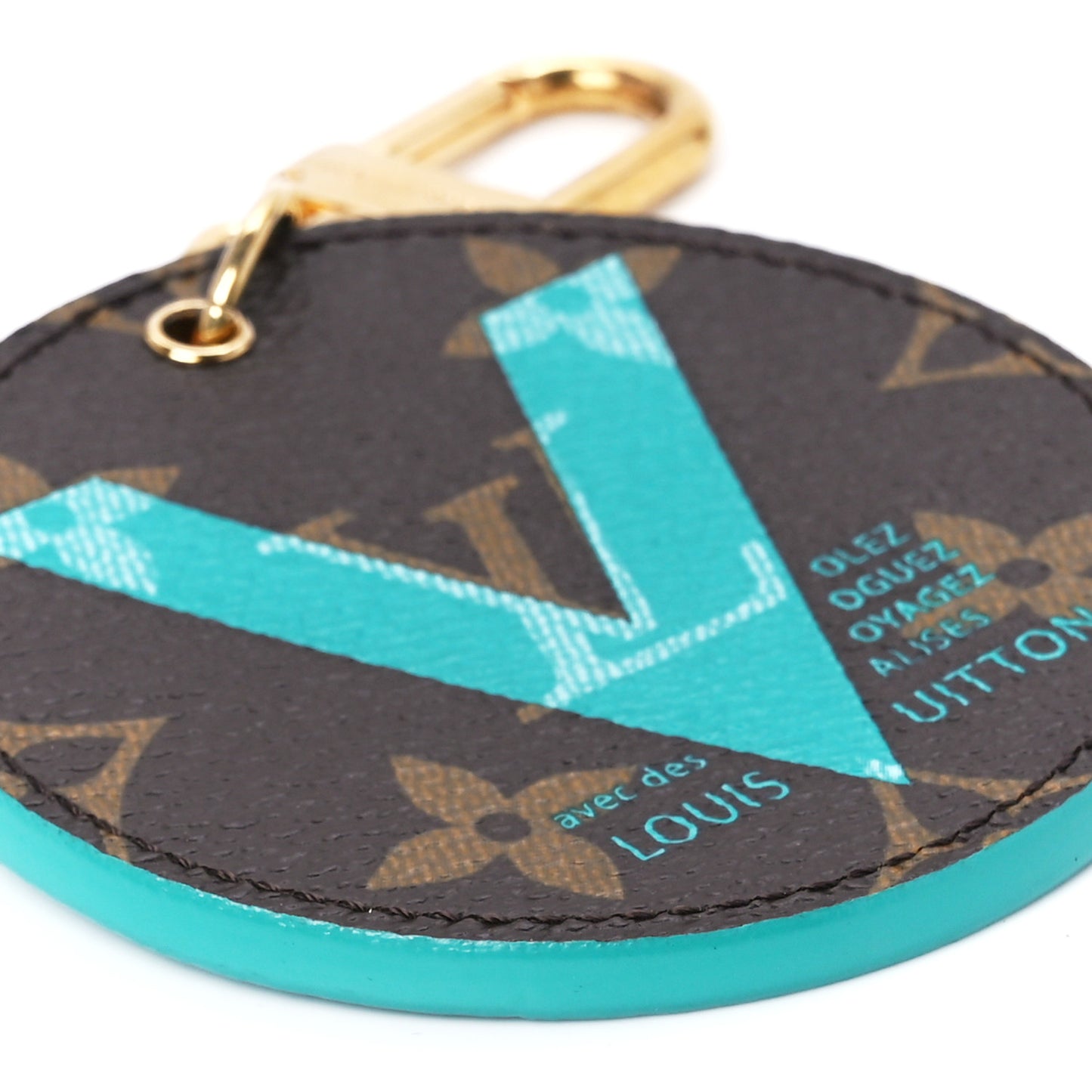 Monogram Illustre V Bag Charm Key Ring
