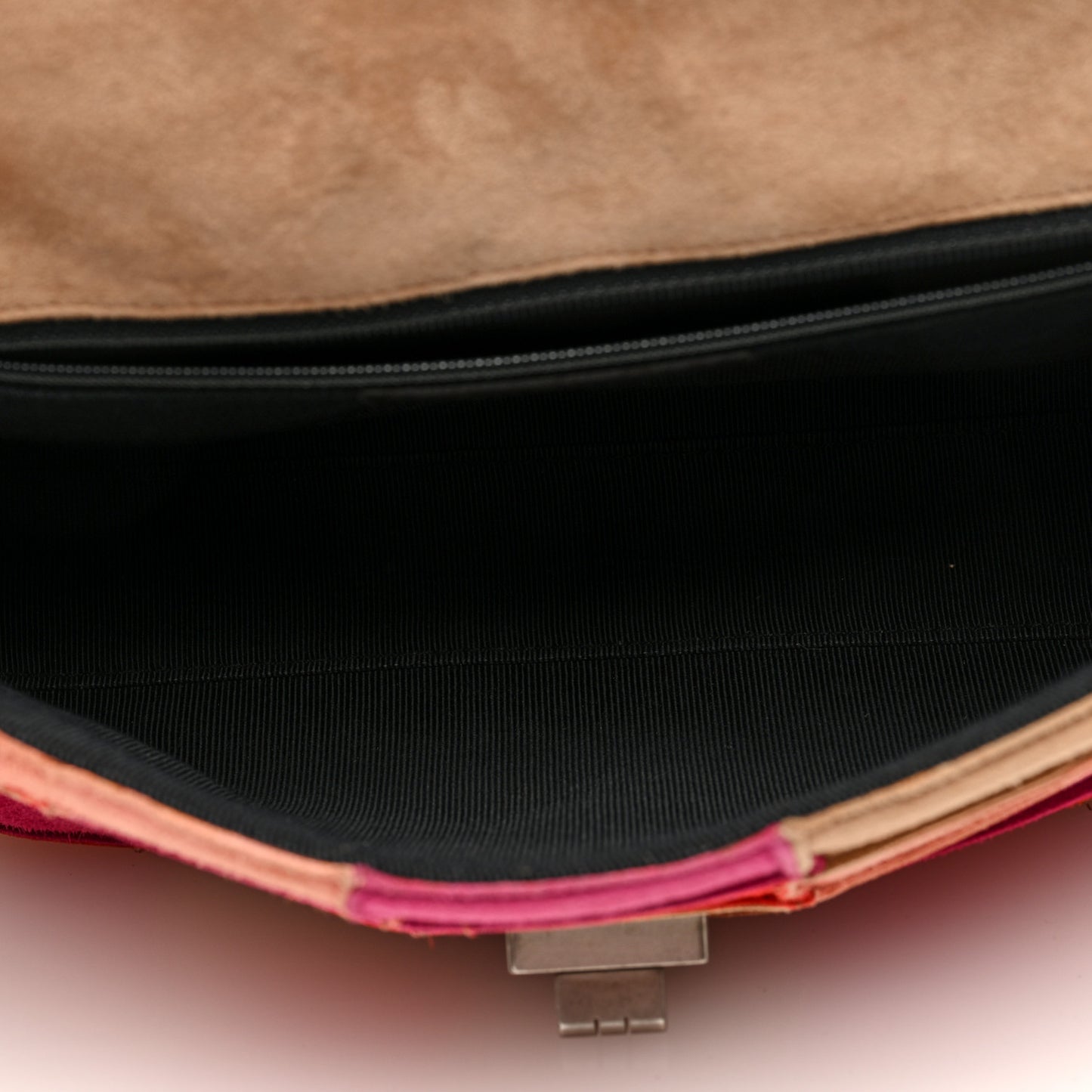 Suede Patchwork Medium Mademoiselle Flap Multicolor