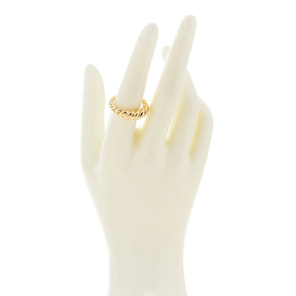 David Yurman 18K Yellow Gold Pure Form Stack Ring 54 7 2 of 4