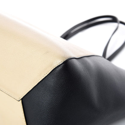 Louis Vuitton Calfskin Lockme Cabas Vanille Black 14 of 18