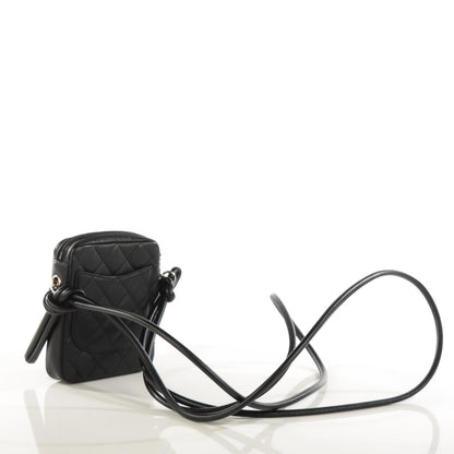 Chanel Calfskin Quilted Small Cambon Messenger Black 3 of 7