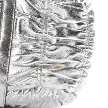 Prada Nappa Gaufre Bowler Argento 12 of 12