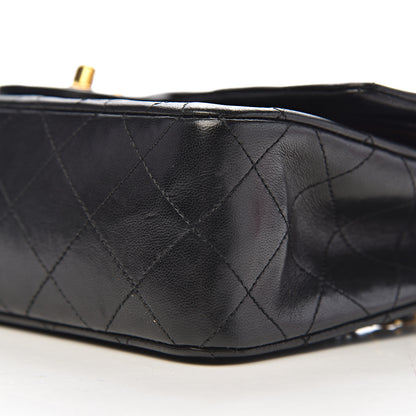 Chanel Lambskin Quilted Small Double Flap Black 14 of 16