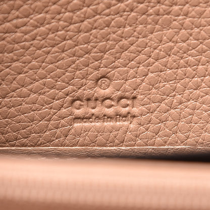 Gucci Cellarius Calfskin Bamboo Tassel Zip Around Wallet Camelia 6 of 9