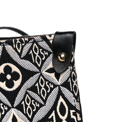 Louis Vuitton Jacquard Since 1854 Onthego GM Grey 10 of 12