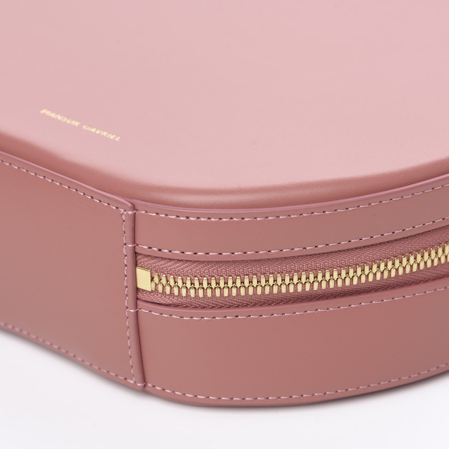 Mansur Gavriel Calfskin Circle Crossbody Blush 7 of 8