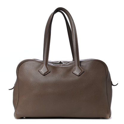 Hermes Taurillon Clemence Victoria II 35 Etoupe 1 of 8