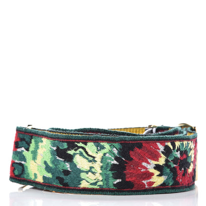 Valentino Garavani Canvas Tie Dye Embroidered Rockstud Guitar Strap Multicolor 2 of 3