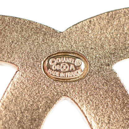 Chanel Lucky Symbols CC Brooch Light Gold 7 of 7
