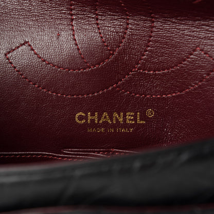 Chanel Aged Calfskin Quilted 2.55 Reissue 226 Flap Black 9 of 11