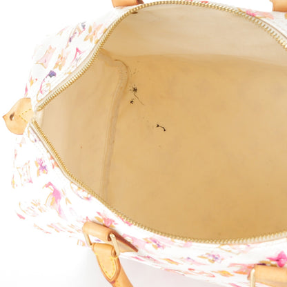 Louis Vuitton Watercolor Aquarelle Speedy 35 White 8 of 9