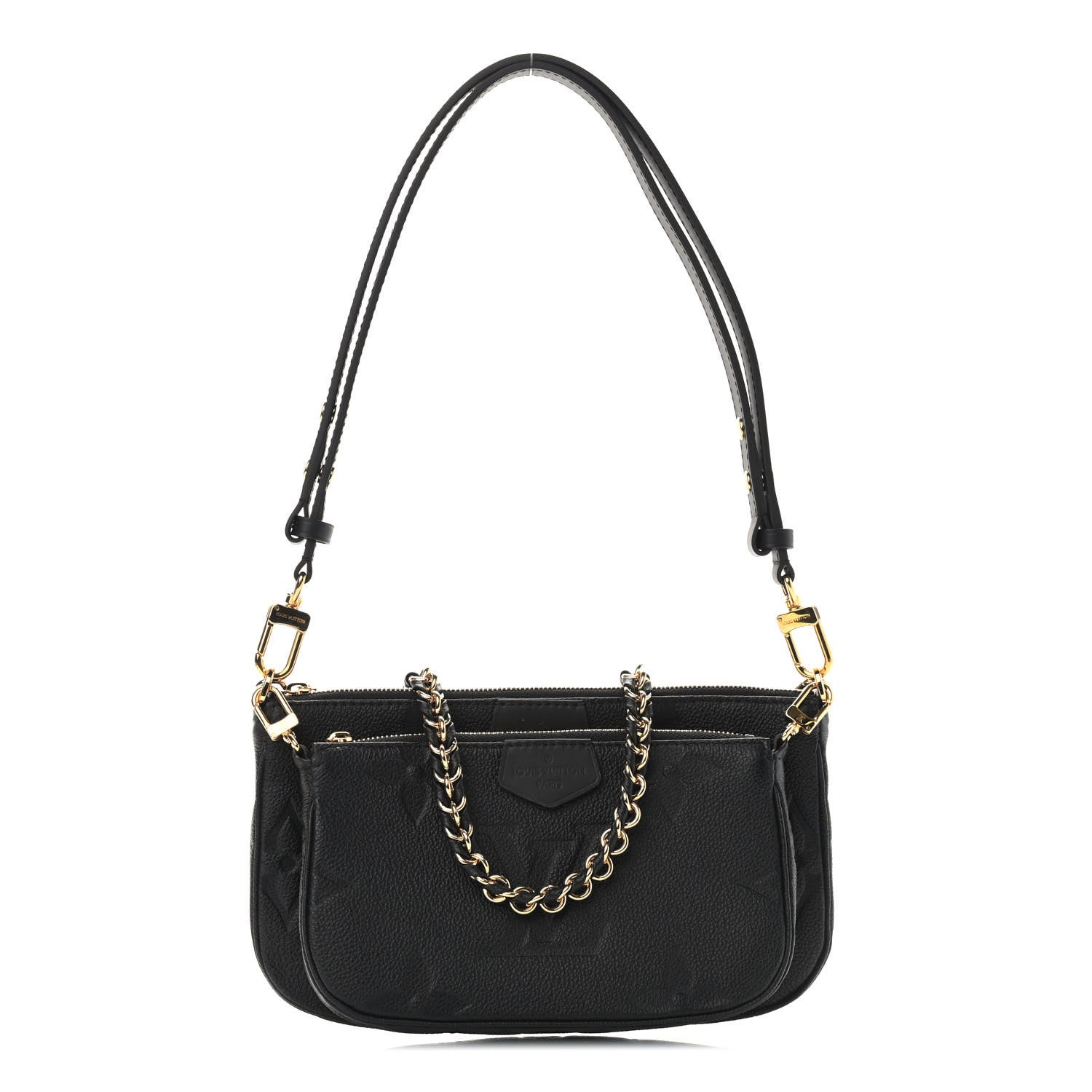 Louis Vuitton Empreinte Monogram Giant Multi Pochette Accessories Black 1 of 10