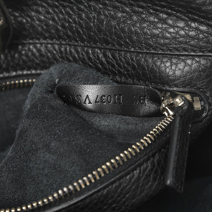 Valentino Garavani Grained Calfskin Small Rockstud Tote Black 8 of 9