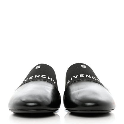 Givenchy Calfskin Bedford Logo Mule Slides 38 Black 2 of 9