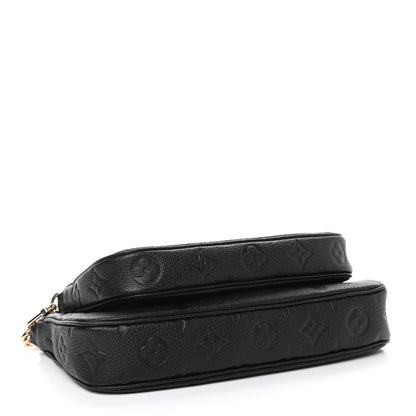 Louis Vuitton Empreinte Monogram Giant Multi Pochette Accessories Black 3 of 5