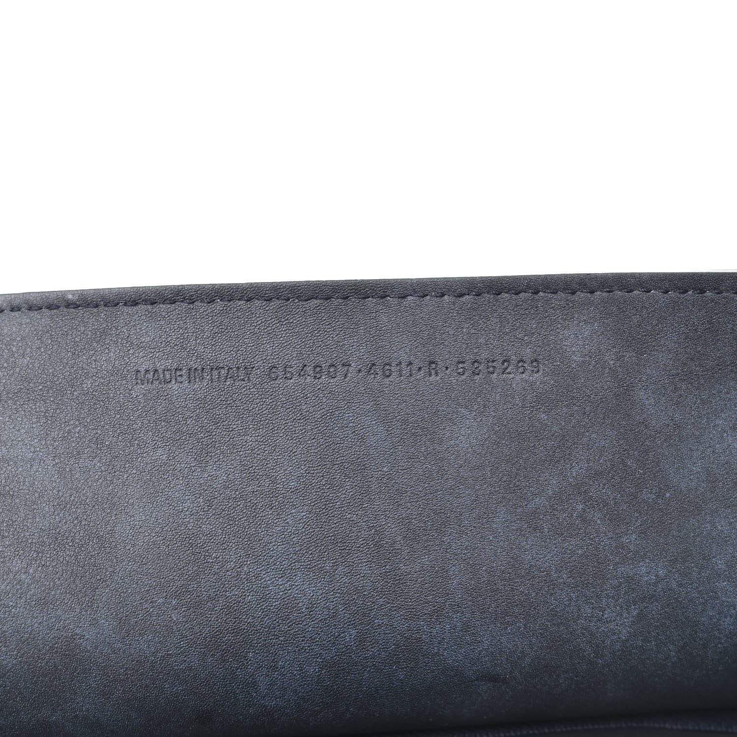 Balenciaga Used Calfskin Silver Hardware Neo Classic City Navy 5 of 18