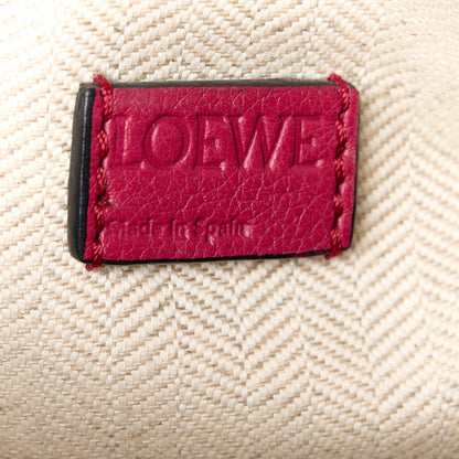 Loewe Calfskin Mini Puzzle Bag Raspberry 6 of 12