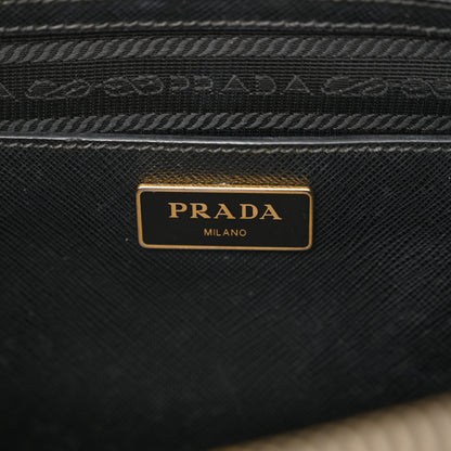 Prada Saffiano Lux Large Galleria Double Zip Black 6 of 15