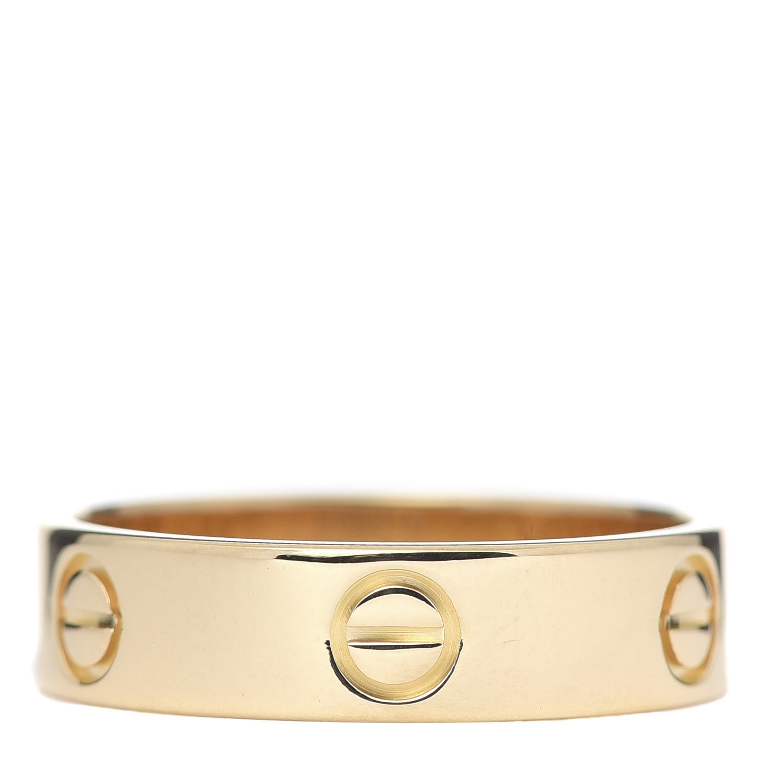 Cartier 18K Yellow Gold 5.5mm LOVE Ring 60 9 1 of 4