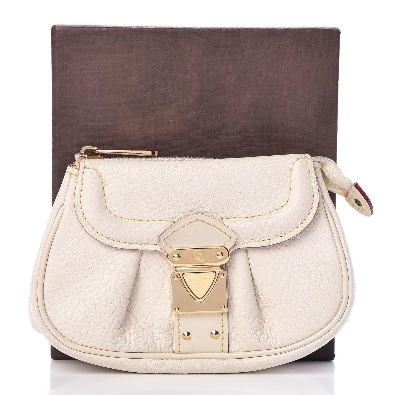 Louis Vuitton Suhali Le Mignon Pouch White 15 of 15
