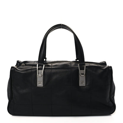 Chanel Lambskin Square Stitched Large Tote Black 1 of 9