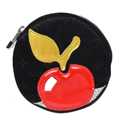 Louis Vuitton Mini Monogram Conte de Fees Apple Round Coin Purse 1 of 8