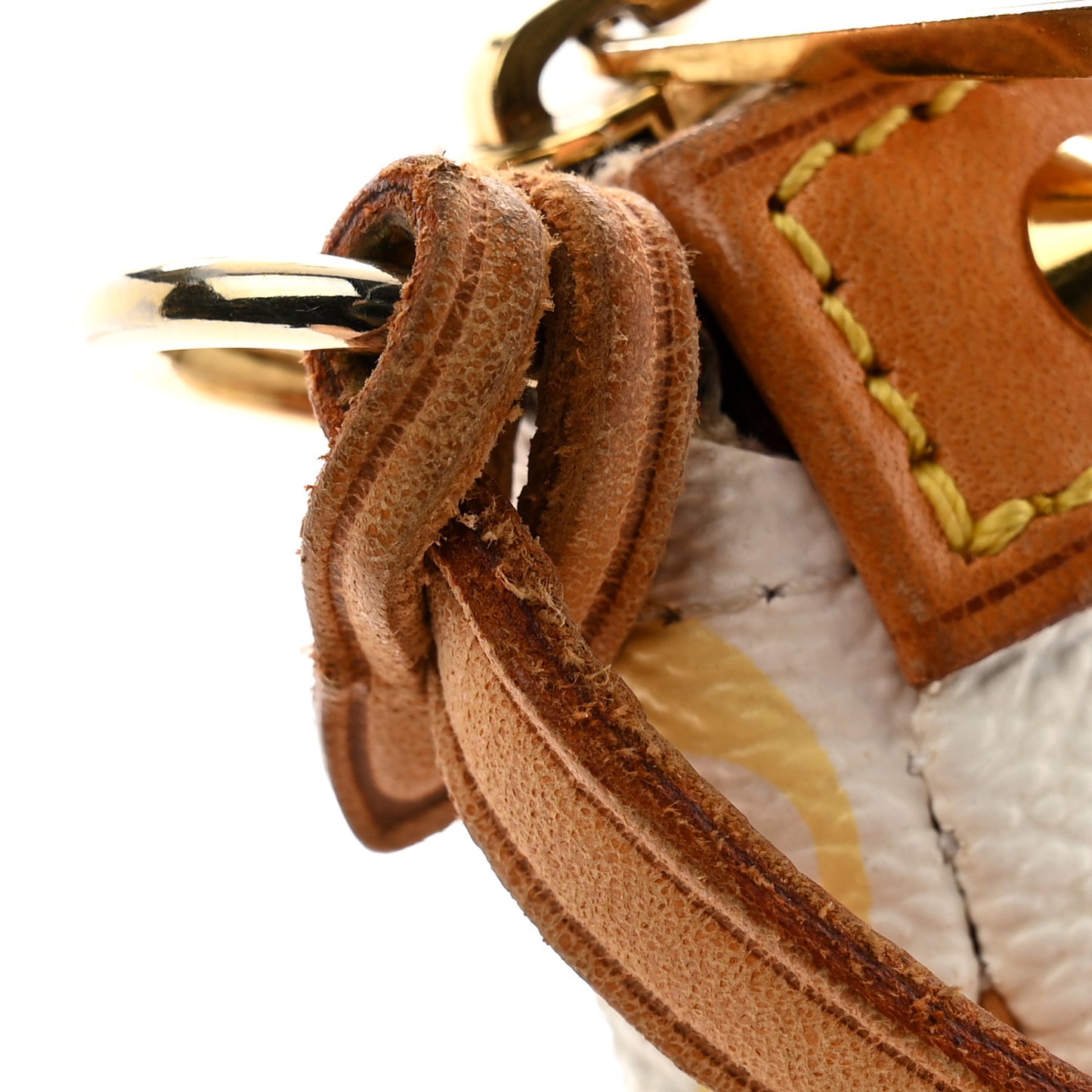 Monogram Multicolor Pochette Accessories White