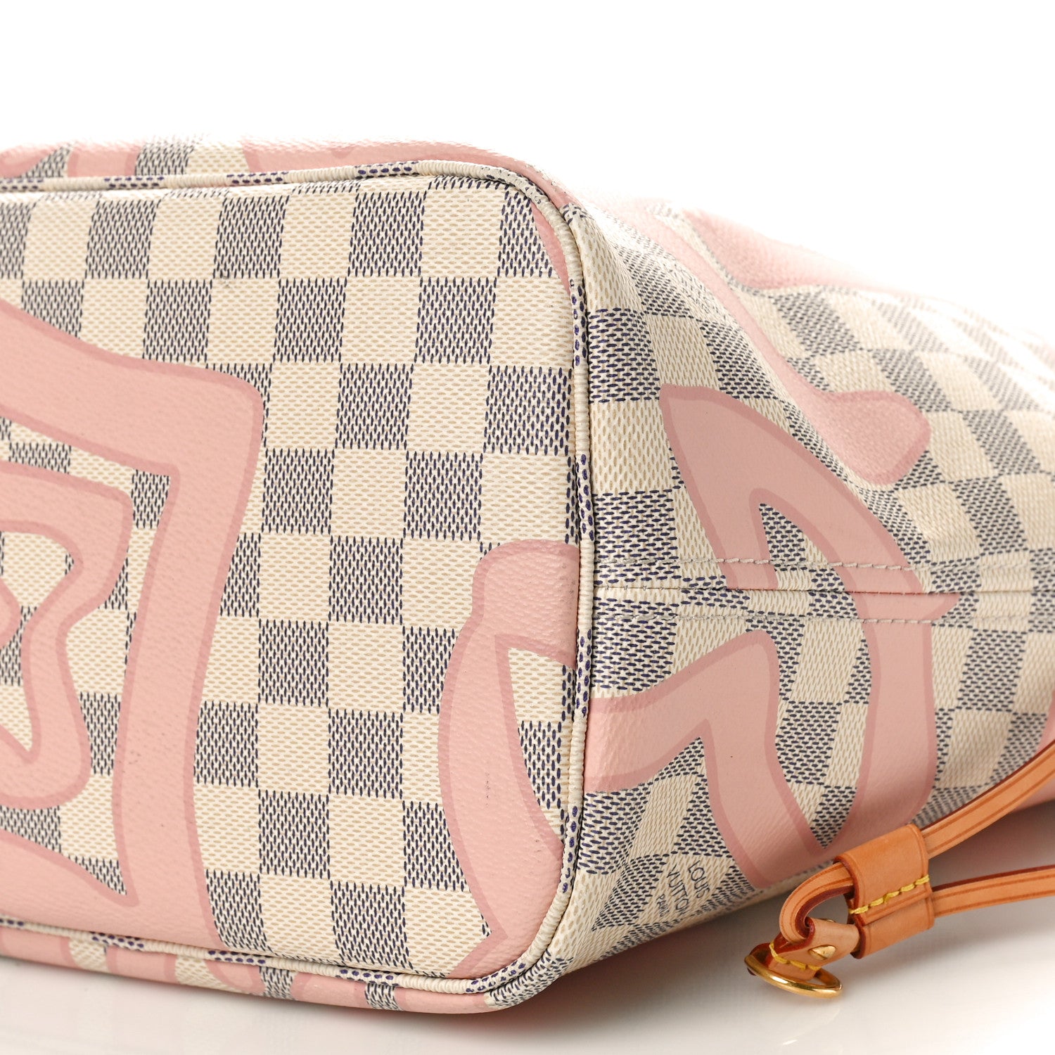 Louis Vuitton Damier Azur Tahitienne Neverfull MM 10 of 14