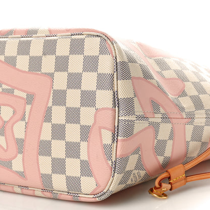 Louis Vuitton Damier Azur Tahitienne Neverfull MM 10 of 14
