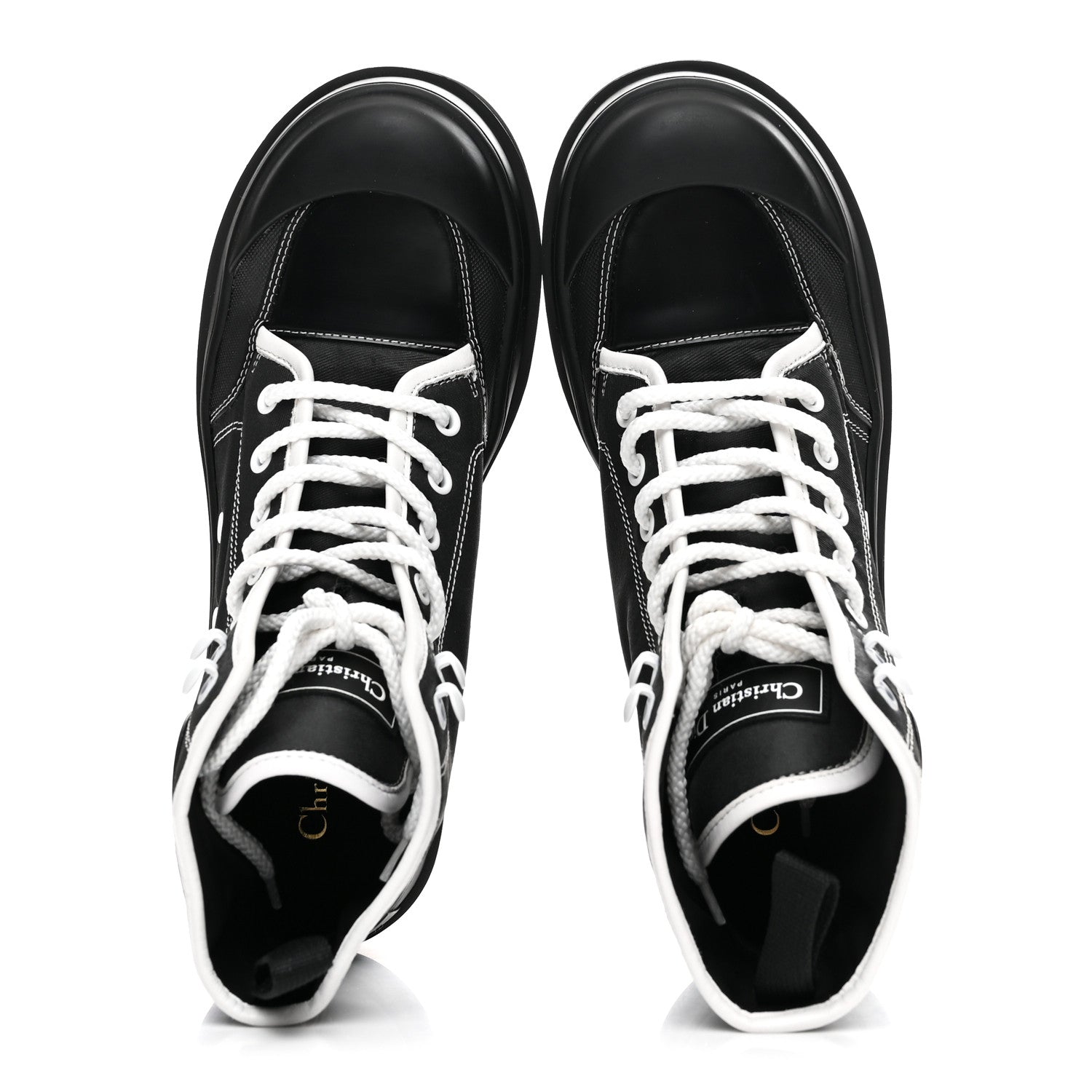 Christian Dior Technical Fabric D-Rise 35mm Boots 38 Black 2 of 9