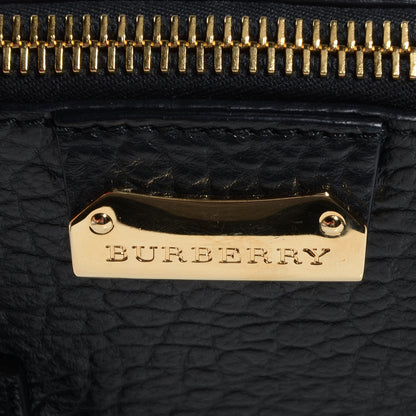 Burberry Heritage Grain Small Orchard Bowling Bag Black 9 of 9