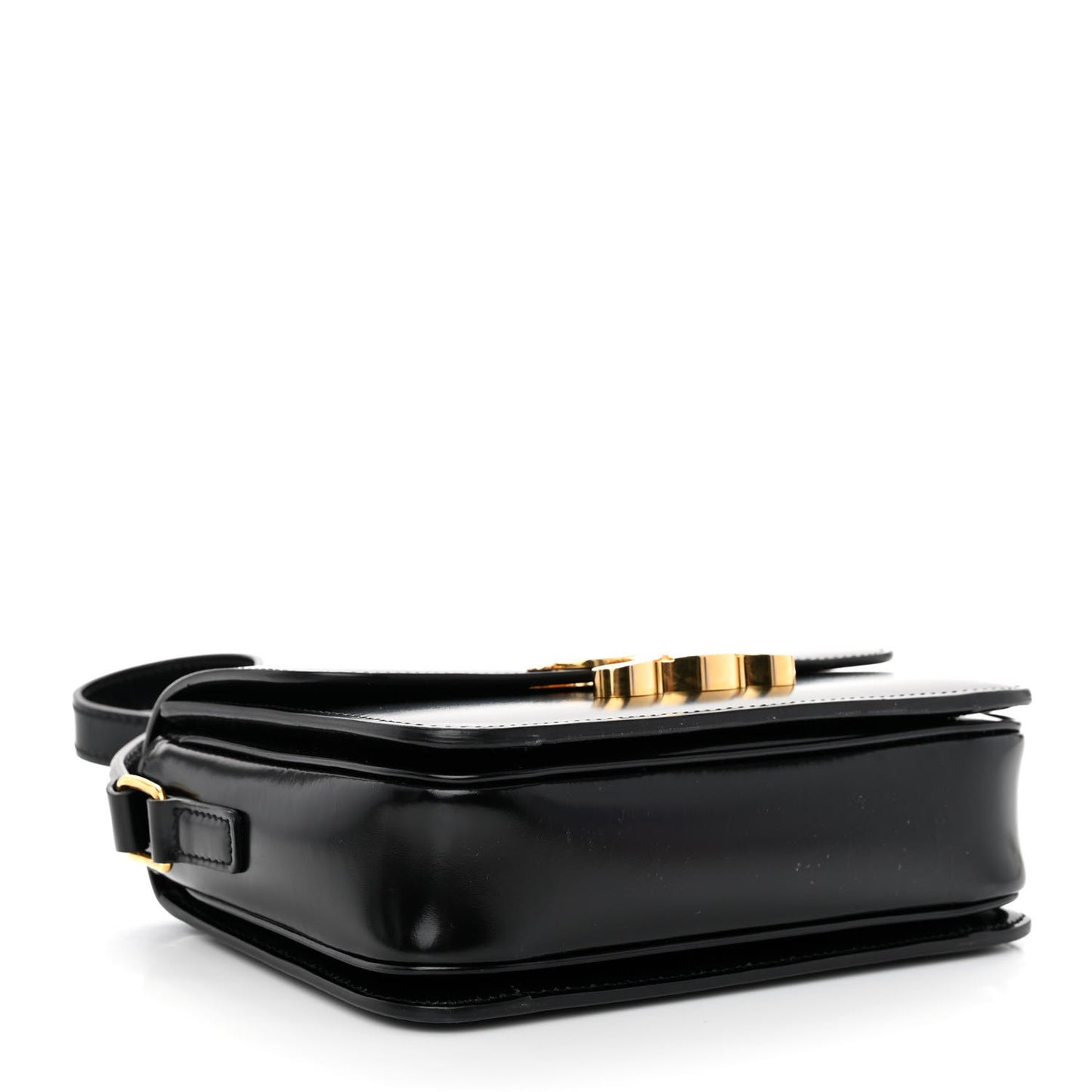 Shiny Calfskin Teen Triomphe Black