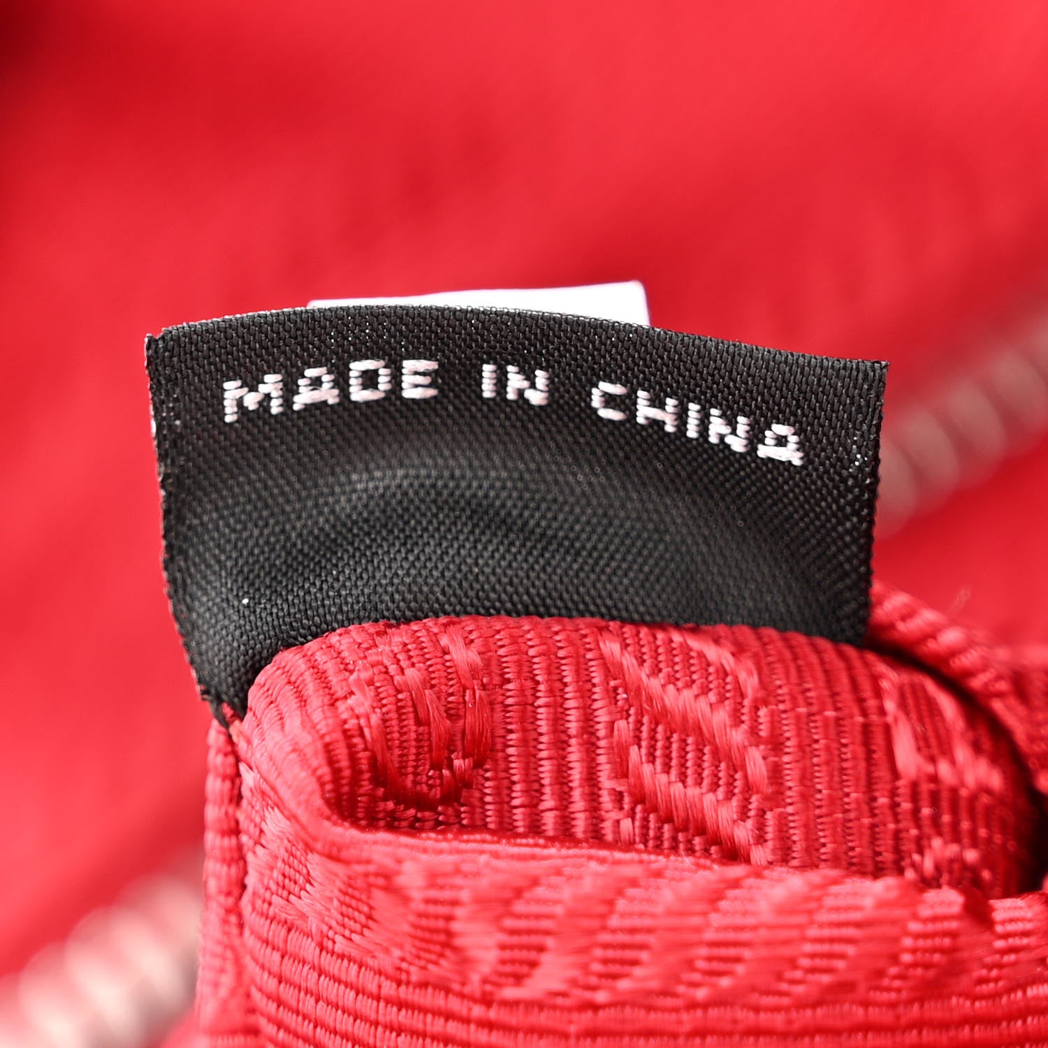 Prada Nylon Tessuto Impuntu Quilted Backpack Rosso 8 of 14