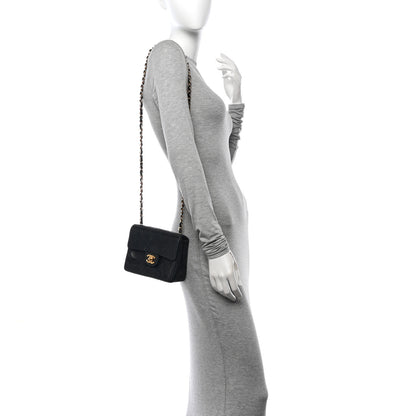 Chanel Lambskin Quilted Mini Square Flap Black 2 of 12