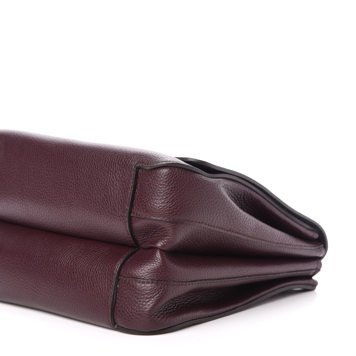 Mulberry Natural Grain Amberley Satchel Oxblood 8 of 9
