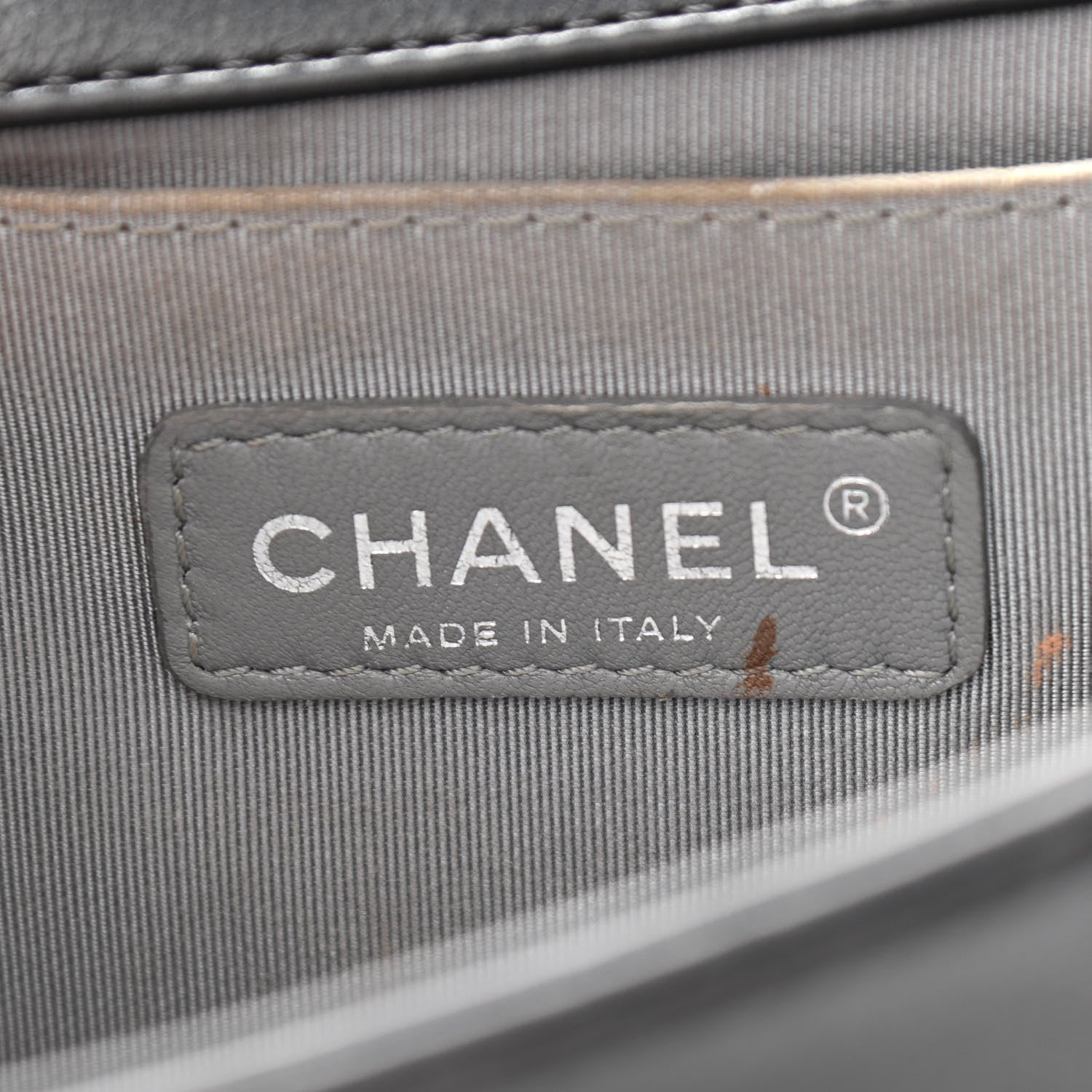 Chanel Lambskin Quilted Medium Boy Flap Black 9 of 15