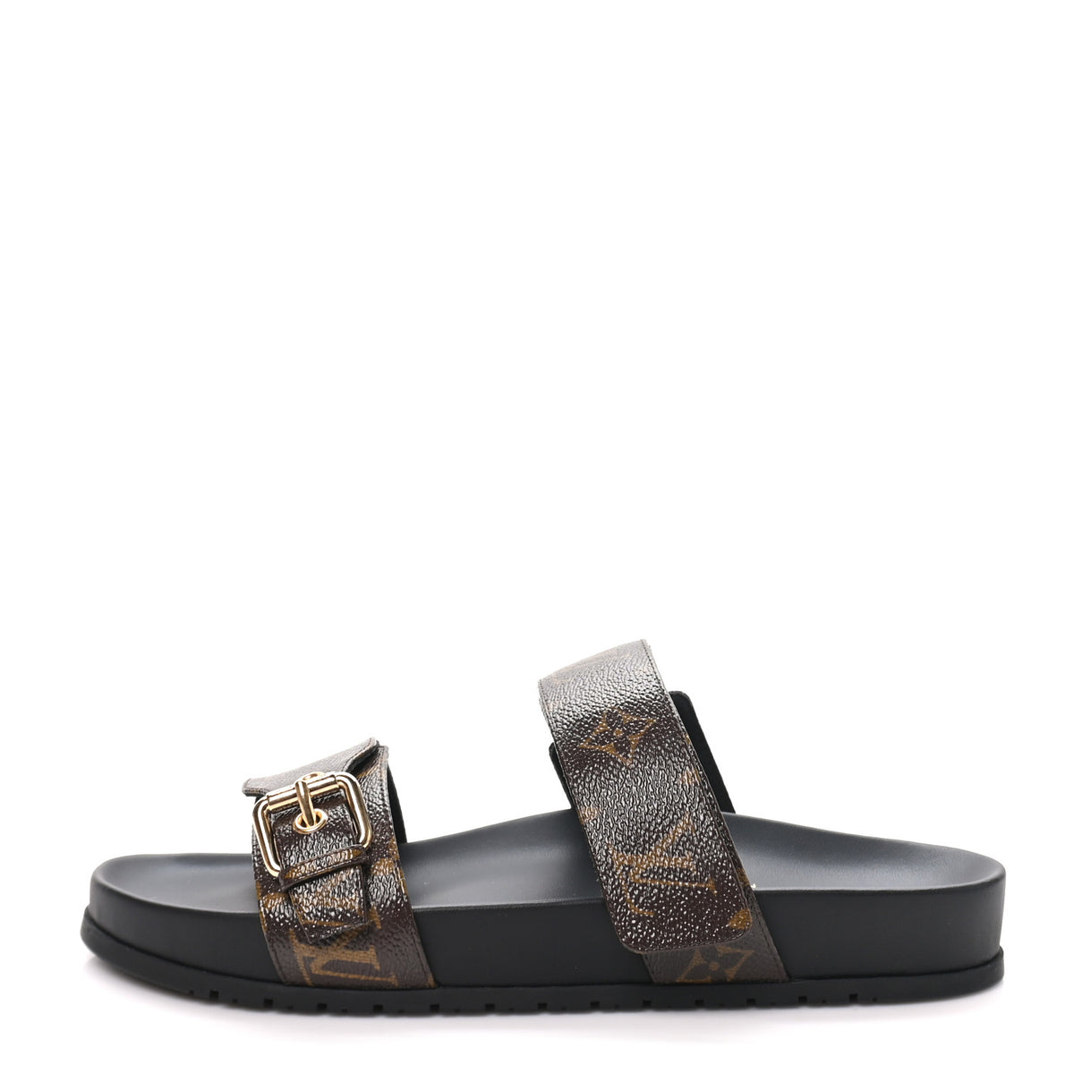 Monogram Bom Dia Mule Sandals 40 Black