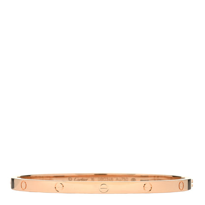 Cartier 18K Pink Gold Small LOVE Bracelet 16 1 of 5