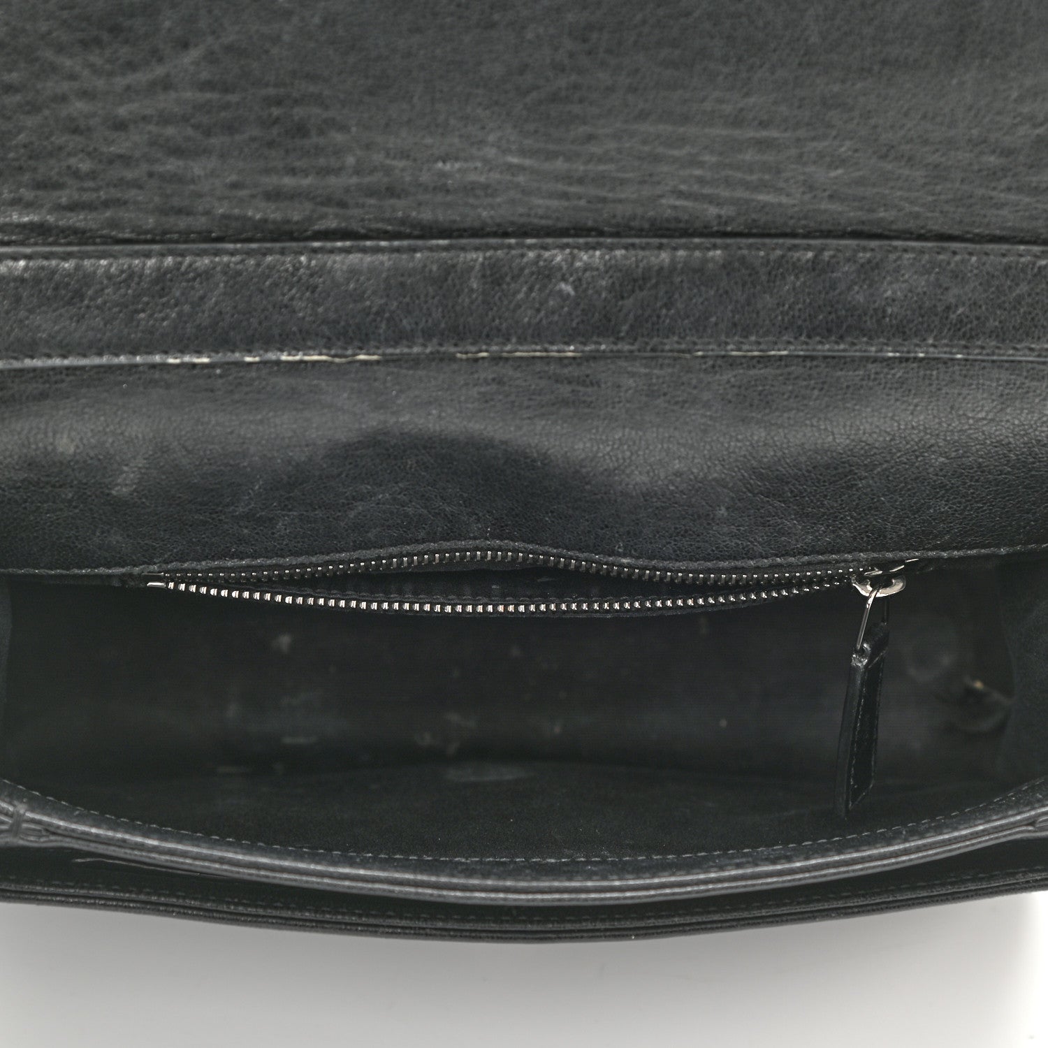 Saint Laurent Lambskin Quilted Mini Becky Chain Bag Black 5 of 12