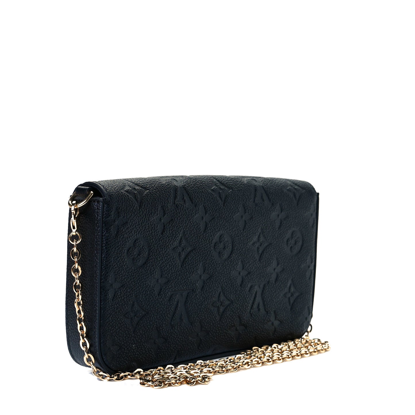 Empreinte Pochette Felicie Chain Wallet Black