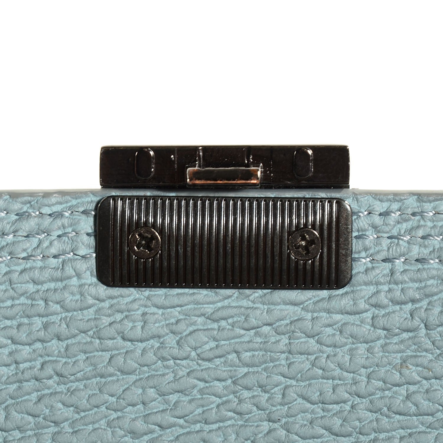 3.1 Phillip Lim 3.1 Textured Calfskin Large Pashli Satchel Light Blue 11 of 12