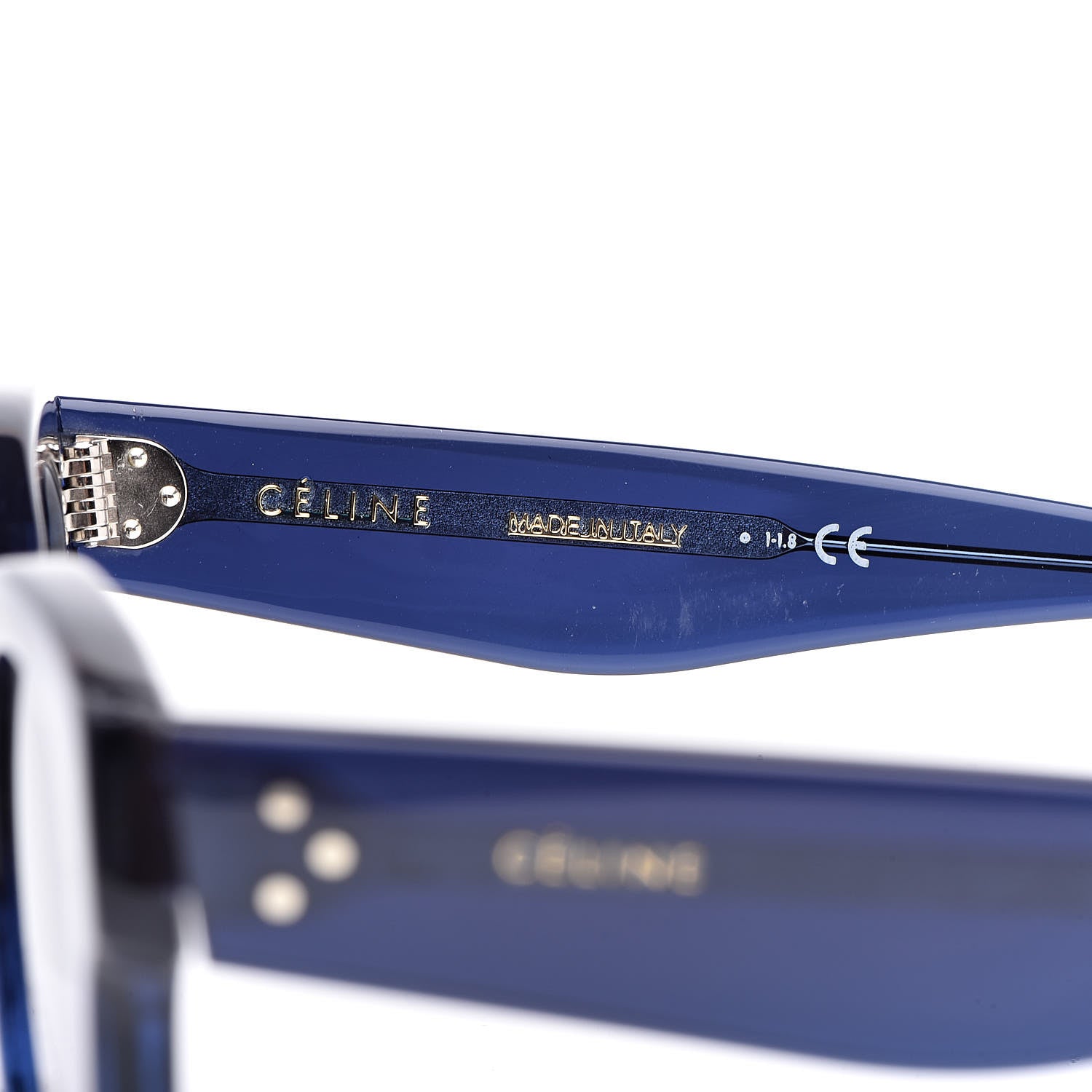 Celine Sunglasses CL 400031 Blue 5 of 6