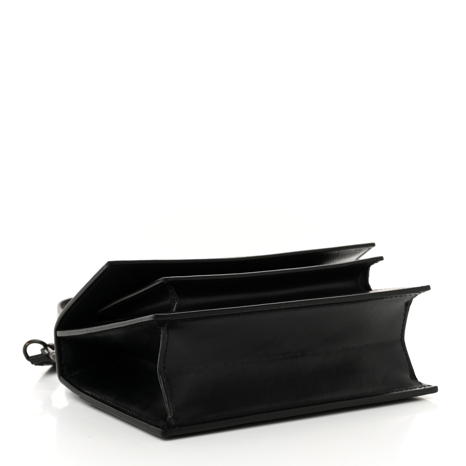 Balenciaga Box Calfskin Monochrome XS Sharp Top Handle Bag Black 4 of 13