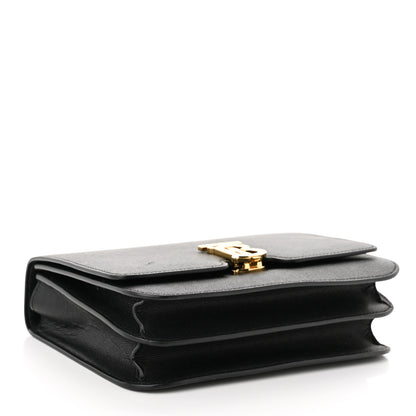 Burberry Calfskin Medium TB Bag Black 4 of 12