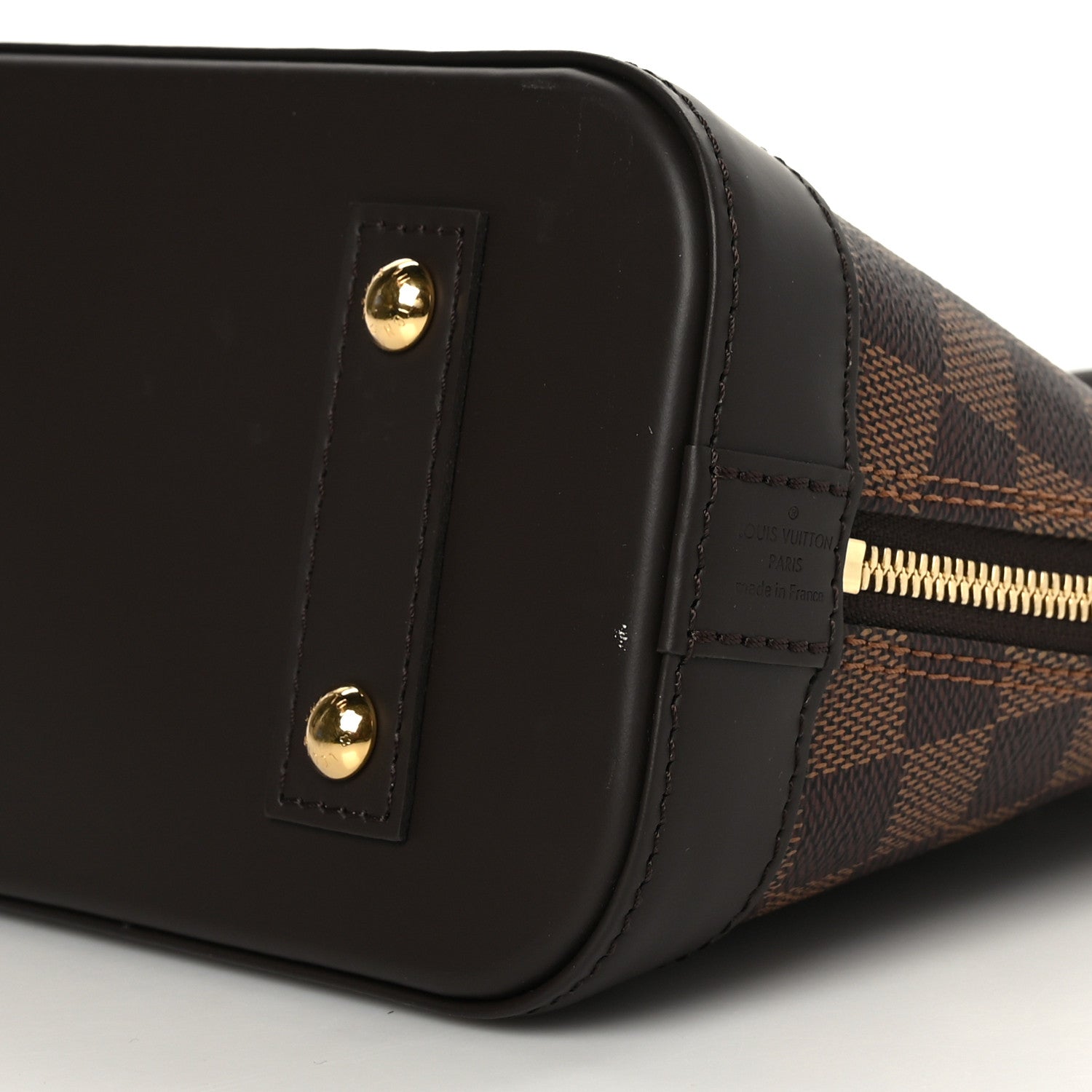 Louis Vuitton Damier Ebene Alma BB 8 of 8