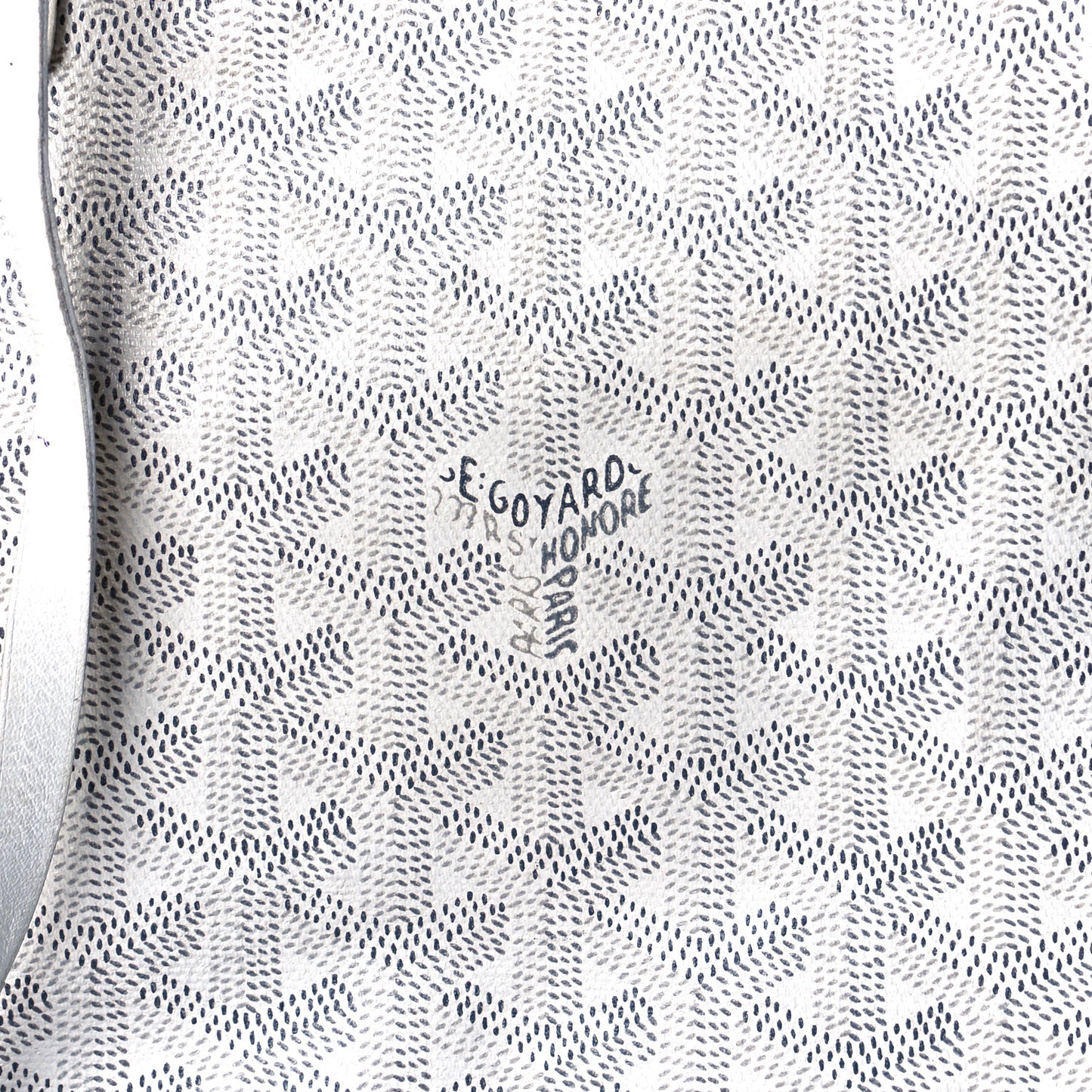 Goyardine Saint Louis PM White