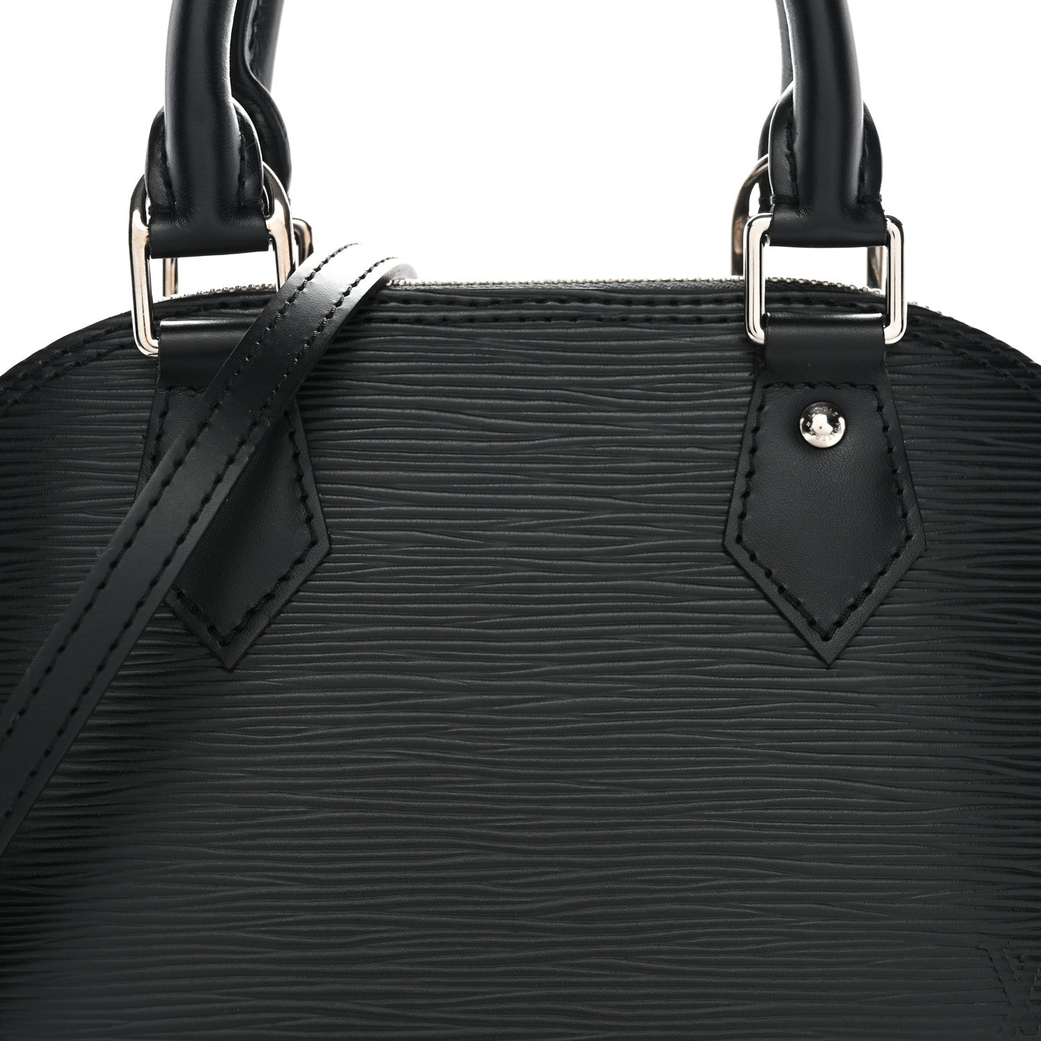 Louis Vuitton Epi Alma BB Black 8 of 10