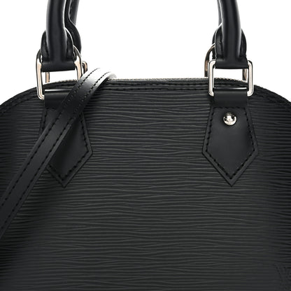 Louis Vuitton Epi Alma BB Black 8 of 10