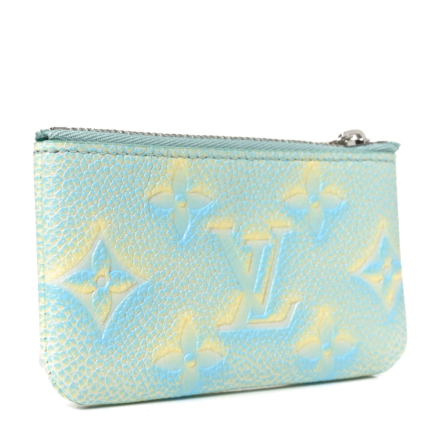 Empreinte Monogram Summer Stardust Key Pouch Water Green
